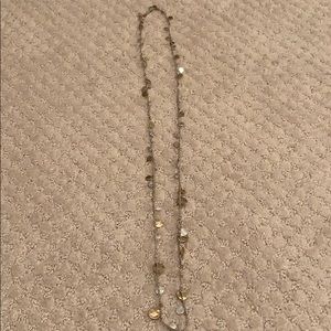 Stella & Dot Gold and Silver Circular Necklace